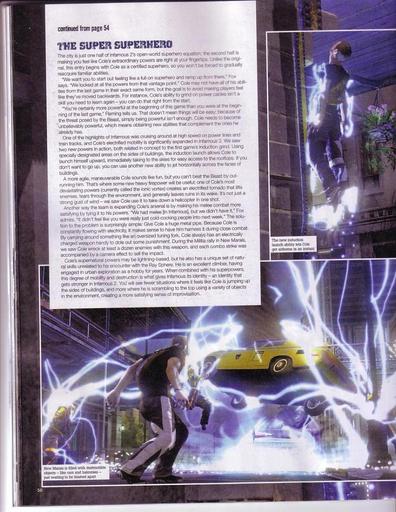 inFamous 2 - сканы из Game Informer