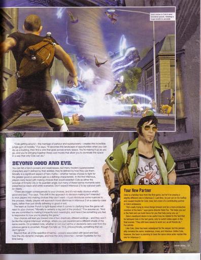 inFamous 2 - сканы из Game Informer